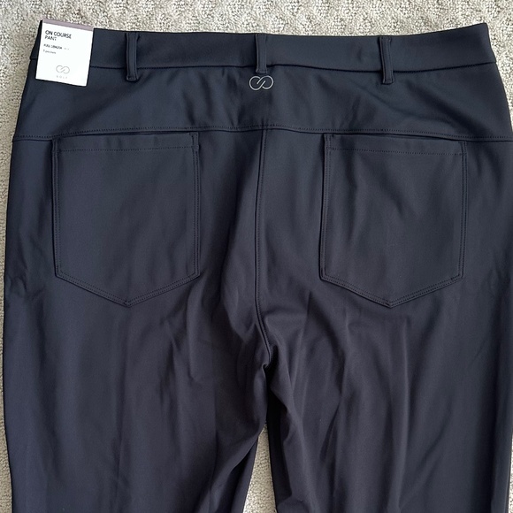 Calia On Course Power Sculpt Stretch Golf Pants Black 14 NWT Activewear Outdoors - Picture 11 of 16